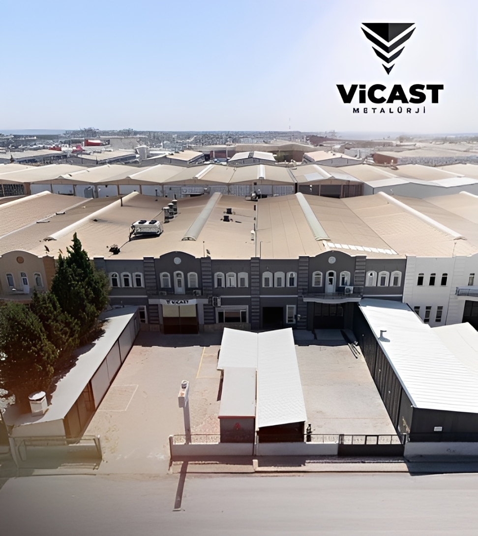 Vicast Metalürji Kurumsal Sayfa Logo